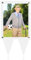 Tikitup Marco de fotos impermeable de 5 x 7 pulgadas para tumba, decoraciones de cementerio para tumba, 1 unidad vertical de acrílico transparente para exteriores, resistente a la intemperie, para