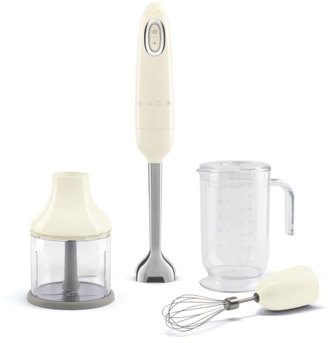 Smeg HBF03CRUK Hand Blender - Cream