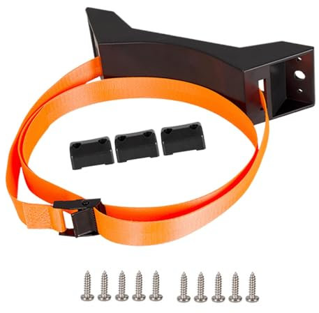 Support pour porte-cylindre, stockage de réservoir de propane, support de cylindre ignifuge, chaîne de sécurité cylindrique, support de propane avec support de sécurité, support de réservoir mural,