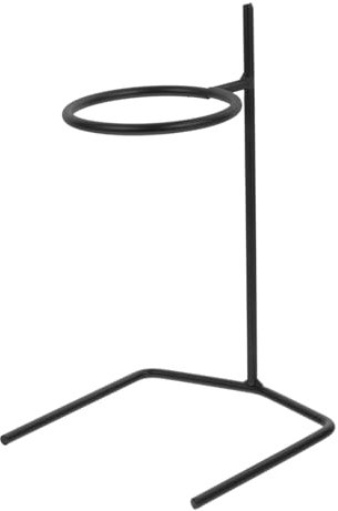 VILLCASE Edelstahl Kaffeefilterhalter Handkaffeefilterständer Schwarz Robust Und Leicht Kaffeefilterbecherhalter Für Haushalt Und Reisen