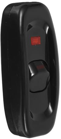 EXCEART Interruttore Elettrico off in Con Indicatore Led Per Lampade e Elettrodomestici Pulsante Bilanciere Per Maggiore Visibilità e Usabilità