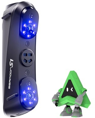 Creality Sermoon S1 Profi 3D Scanner, 0,02 mm Präzision, 90 FPS, Blaulaser + NIR, Für Reverse Engineering, CAD Design & 3D Druck