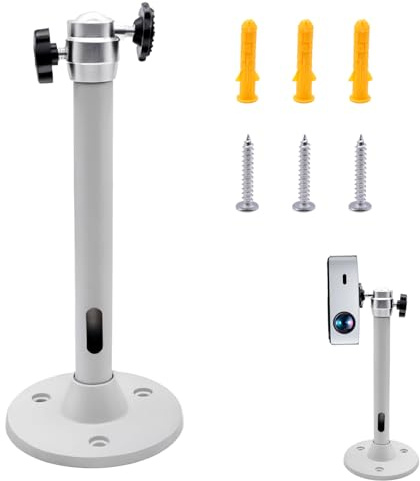 Support de Vidéoprojecteur Plafond en Aluminium, Universel et Réglable, Support Mural pour Projecteurs, Idéal pour Bureau, Salles de Réunion et Salons - Capacité de Charge de 5 kg，Sûr et durable