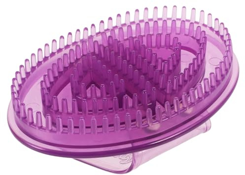 Massagebürste, Körpermassagegerät, Meridian-Druckmassagegerät, tragbar, professionelle Meridian-Masse, Bürste für Rücken, Nacken, Arme, Füße, Beine, Hände (15 x 10 cm)