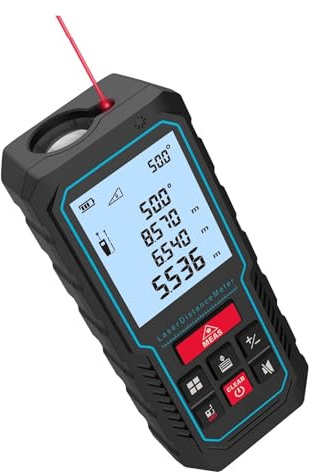 Télémètre Laser/r S2, Ruban à mesurer Rechargeable 50 m, 70, 100, 120, Haute précision Trena avec Angle électronique(100m)