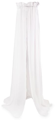 Julius Zöllner Betthimmel aus Voile – für Babybett & Kinderbett – Kinderzimmer Deko – Ivory