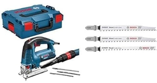 Bosch Professional GST 160 BCE - Sierra de calar (800 W, 800 - 3000 cpm, profundidad de corte 160 mm, en L-BOXX)