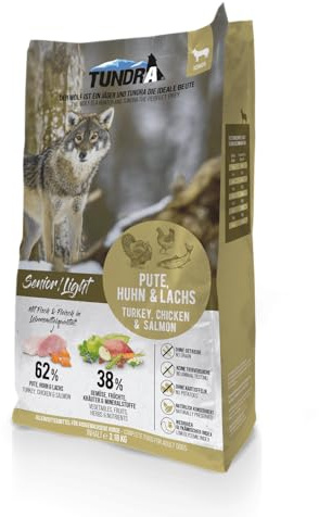 Tundra Hundefutter Senior/Light - getreidefrei (3,18 kg)
