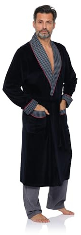 Robe de chambre pour hommes Revise Vasco RE-104 Velours