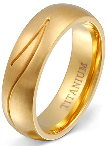 Juwelier Schönschmied - Damen Trauring Ehering Golden River Titan T19Hac