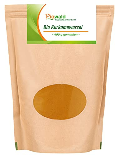 BIO Kurkumawurzel Pulver - 400g Vorratspack