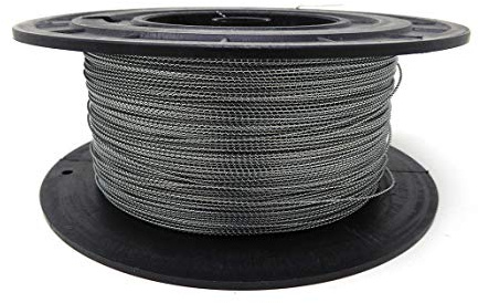 Alambre Metálico Acero Galvanizado Corrugado de Ø 1,1 mm para Precintos (Bobina de 1 Kg)