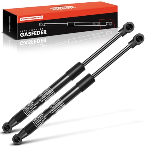 Frankberg 2x Gasfeder Dämpfer Heckklappe 8200385560 | Kompatibel mit Twingo II CN0