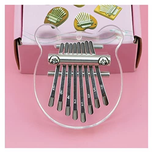 Anfänger Kalimba 8-Ton-Daumenklavier Kalimba Fingerklavier Daumenklavier Musikinstrument (Color : Acrylic 1)