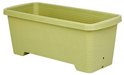 HASMI Maceta Interior Macetas de Interior Tiesto plantones de hortalizas de plástico Grande Establecimiento de la Flor Plato de Vegetales Caja Balcón Vegetal Pot Jardineras Exterior