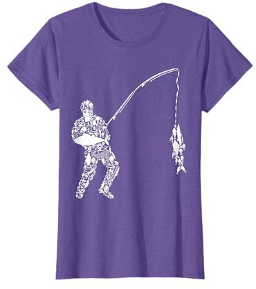 Fishing Fish Men Kids Boys T-Shirt