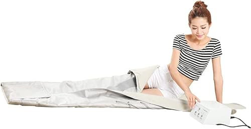 Sauna Portable, Couverture de Sauna Infrarouge à 3 Zones, Couverture chauffante pour Sauna Infrarouge lointain, Machine Amincissante pour Spa Personnel, Couverture Amincissante