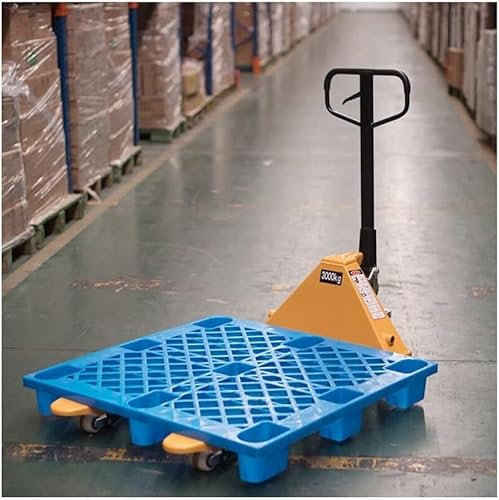 MekUk Kunststoffpalette Kunststoffpaletten, schachtelbare Versandpalette – atmungsaktives Gitter, leichte Tablettunterlage for Nassbereiche in der Küche für Zwinger, Garten, Keller, Patio (Color : Bl