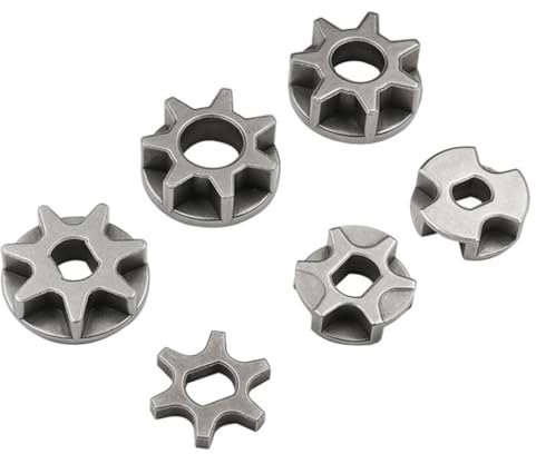 Saddgo M10 M14 Pignone a catena per mola di ricambio per motosega a 7/6/3 denti, staffa elettrica per utensile elettrico