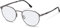 Rodenstock ROUNDED Titan Brillen in Dark Grey für Unisex, Brille mit Sehstärke, optional mit Sonnenbrillen tönung oder Blaulichtfilter (Modell R7150)