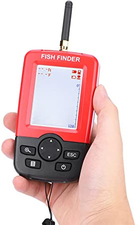 100M Wireless Sonar Sensor Fishfinder Echolot Fischfinder Tackle Zubehör