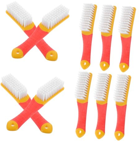 OKUMEYR 10pièces Brosses à Chaussures De Brosses De Nettoyage Pour Sneakers Et Ergonomiques Pour Nettoyage à