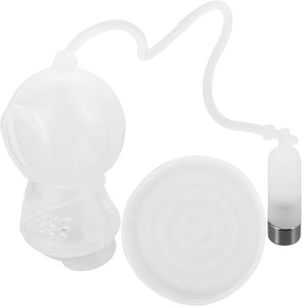 OKUMEYR Kreativer Silikon Tee-infuser Taucherform Wiederverwendbarer Teefilter Für Losen Tee Geeignet Für Zuhause Büro Und Partys Hochwertiges Küchengadget