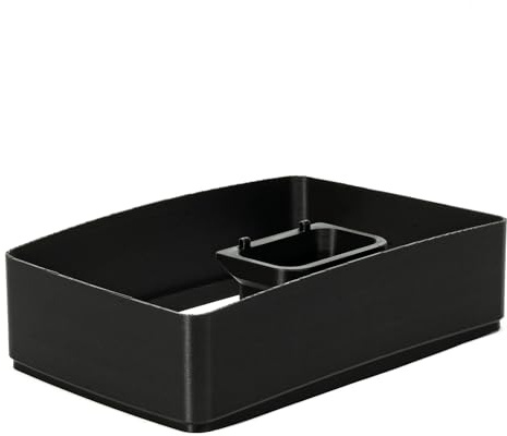 Kaffeebohnen Erweiterung kompatibel für De´Longhi Kaffeemaschinen der Magnifica S-Serie, z.B. Magnifica S/Start - Fach/Vergrößerung/Erhöhung für Kaffeebohnen, Bohnenbehälter, Zubehör Kaffeemaschine
