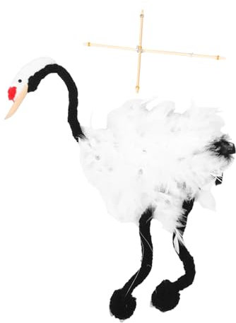 Vaguelly Holz Stelzenläufer Marionette Spielzeug Feder Puppe Mit Zugschnüren Handwerk Design Für Shows Und Aufführungen Tier Figur Für Junge Mädchen