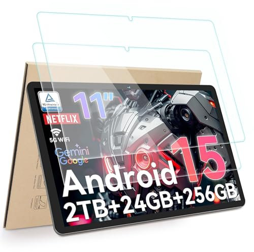 Hianjoo 2 Piezas Protector de Pantalla Compatible con TABWEE W90 /T90 11, W90 Protector de Pantalla Cristal Tablet Salvapantallas Vidrio Templado [9H Dureza Alta Claridad Sin Burbujas]