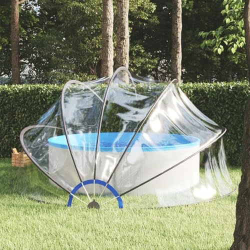 Rantry aspirateur Piscine intex,Piscine Hors Sol Dôme de Piscine 440 x 220 cm