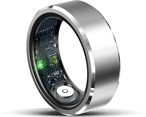SWZEC Volovivo Smart Ring 8-12(Silver,#8)