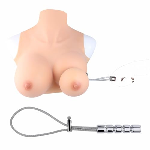Jomyu BDSM Bondage Set Sex Spielzeug für die Paare Nippelklemmen Edelstahl Extra Stark Brust Stimulation Brustwarzenklemmen Folter Fesseln Fetisch Verstellbarer Bondage Sm Erotic Sex Toys für Frauen
