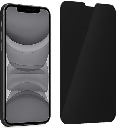 Hydrogel Privacy Displayschutzfolie für iPhone 12 Pro Max [1 Stück] | Anti-Spionage 28°, selbstheilend, kratzfest | Montageset inklusive (Tücher, Rakel, Mikrofaser) | Smartphone-Schutz