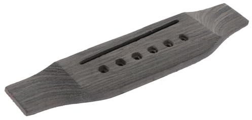ABOOFAN Gitarrenbrücke Professioneller Struktur für mit als 41 Zoll Akustikguitarre Rosenholz und Einfachem Austausch Gitarrenzubehör