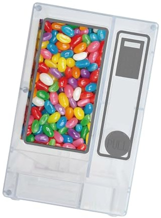 Gramigg Children Sweet Dispenser Candy Storage Container Vending Machine Toy with Pulling Design for Home Playroom Accessories Candy Dispenser