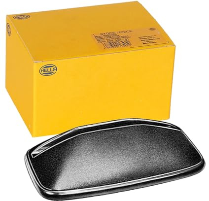 HELLA 8SB 003 978-001 Außenspiegel - Kunststoffgehäuse - schwarz