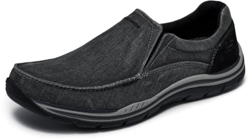 Skechers Men's Expected Avillo Moccasin, Black, 15 D(M) US