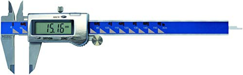 Vogel Germany Digital Messschieber (Messbereich 300 mm / 12 inch, Schnabellänge 60 mm, mit Datenausgang – Mini-USB, LCD-Anzeige) 202042-3