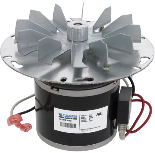 PelletStovePro - St Croix Auburn Pellet Stove Exhaust Combustion Blower Fan w/Gasket - 80P20001-R, 80P30521-R