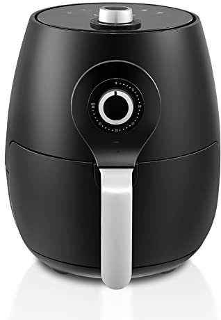 TUKAILAI Air Fryer 5L For Home Use Dual Knob Control With 30-Minute Timer, 1450w Rapid Air Circulation, 80-200℃ Adjustable Temperature Control, Easy Clean Fry Basket, Healthy Oil-Free/Low-Oil Cooking