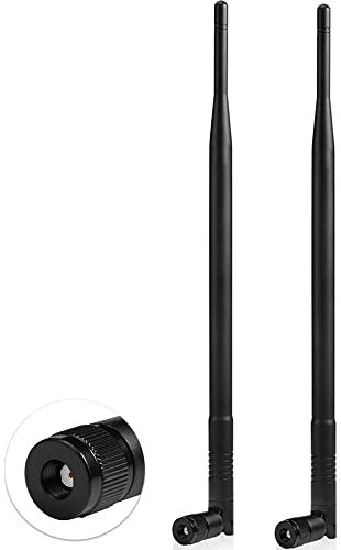 Antenna 4G LTE 7dBi RP-SMA maschio (foro interno) antenna cellulare compatibile con router CPE wireless 4G LTE Hotspot Gateway cellulare Router IoT industriale Trail Camera Game Camera Outdoor