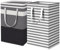 2 Cestos para la Colada Plegables 75L,Cestos para Lavandería Plegables,Cesto de la Ropa Sucia Grande,Bolsas Cestos para la Colada,Cesto para Ropa Sucia