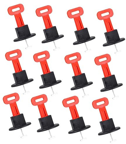 Homoyoyo 50 Pcs Nivelador De Azulejos Accesorios De Colocación De Baldosas Grifo Al Aire Libre Espaciadores De Baldosas Reutilizables Macetas De Interior Coral Páginas Aparato Ajustar