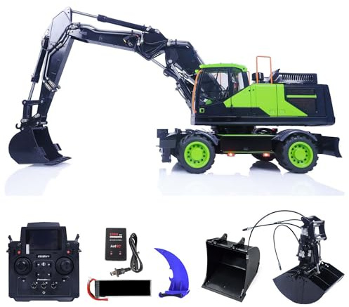 TOUCAN RC HOBBY EC380 1:14 Rc Hydraulikbagger mit Rädern Ferngesteuerter Bagger Greifschaufel