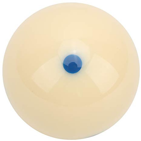 CDQL Billard-Trainings-Queueball mit 6 Roten Punkten – 57,2 Mm Pool-Standard-Trainingsball – DotSpot-Übungs-Cueball – Billardzubehör (Blauer Punkt)