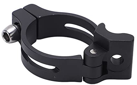 Aluminum Oy ONT Derailleur A Clamp for Road Ycle 31.8mm/1.25in Bike Accessory to Convert Braze On to Clamp Strong and le Design (31.8mm)