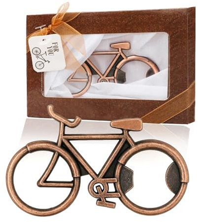 Abridor de botellas de bicicleta, abrebotellas de bicicleta, abrebotellas de cerveza, regalos únicos de ciclismo con caja de regalo, decoraciones de bicicleta para ciclistas, amantes de la bicicleta,