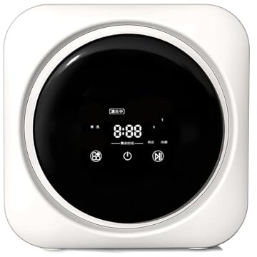 Machine À Laver Et Sèche-Linge Petite portable murale 2 en 1 pour le nettoyage des sous-vêtements, des chaussettes et des vêtements pour appartements, camping-cars, hôtels