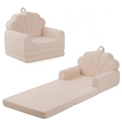 JOLLY MINO Sillón Infantil Convertible (Beige Sabbia)